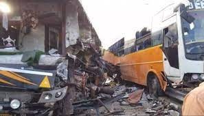 Photo of यमुना एक्सप्रेस-वे पर दो बसों की टक्कर,40 यात्री घायल
