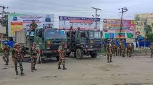 Photo of मणिपुर में गोलीबारी,सुरक्षाकर्मी तैनात