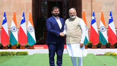 Photo of मोदी ने हैदराबाद हाउस में चिली के राष्ट्रपति से की मुलाकात