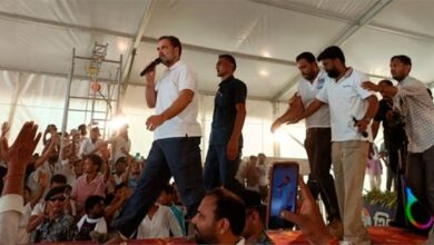 Photo of धारा 144 का उल्लंघन कर अंबेडकर हॉस्टल पहुंचे राहुल गांधी