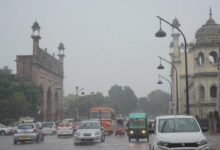 Photo of लखनऊ में बारिश ने मौसम किया सुहावना