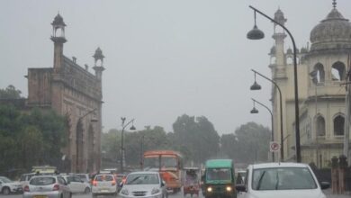 Photo of लखनऊ में बारिश ने मौसम किया सुहावना
