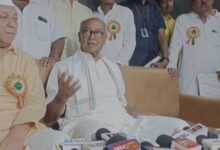 Photo of कांग्रेस की परंपरा में मंच पर सभी का बैठना शामिल नहीं : दिग्विजय सिंह
